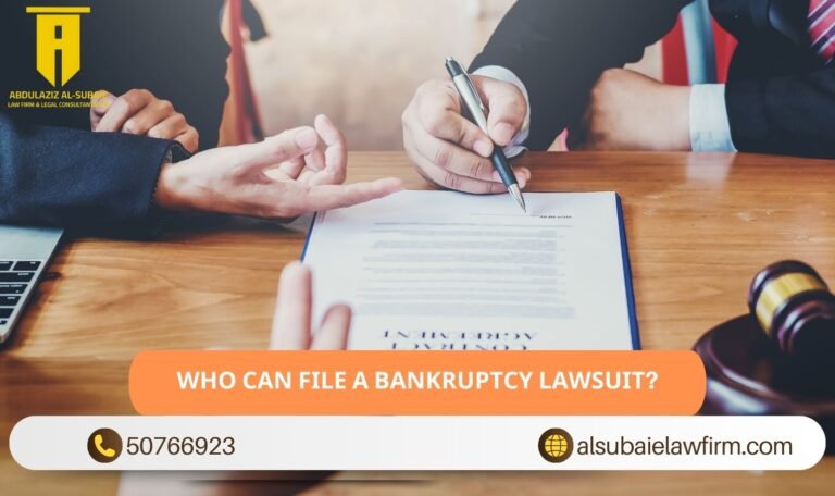 Who Can File a Bankruptcy Lawsuit